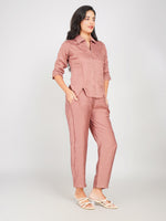Load image into Gallery viewer, Buy Stylish Beige Pink Women's Co-ord Set - PRAVtown