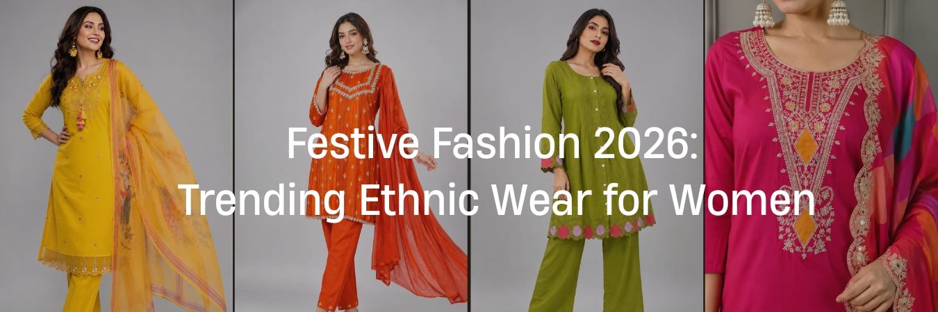 Festive Fashion 2026: Trending Ethnic Wear for Women - PRAVtown