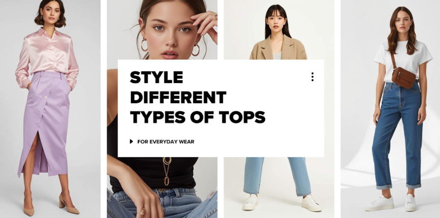 How to Style Different Types of Tops for Everyday Wear