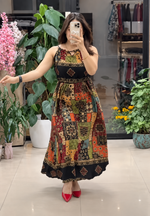 Load image into Gallery viewer, Bohemian Printed Maxi Dress
