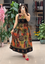 Load image into Gallery viewer, Bohemian Printed Maxi Dress
