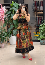 Load image into Gallery viewer, Bohemian Printed Maxi Dress
